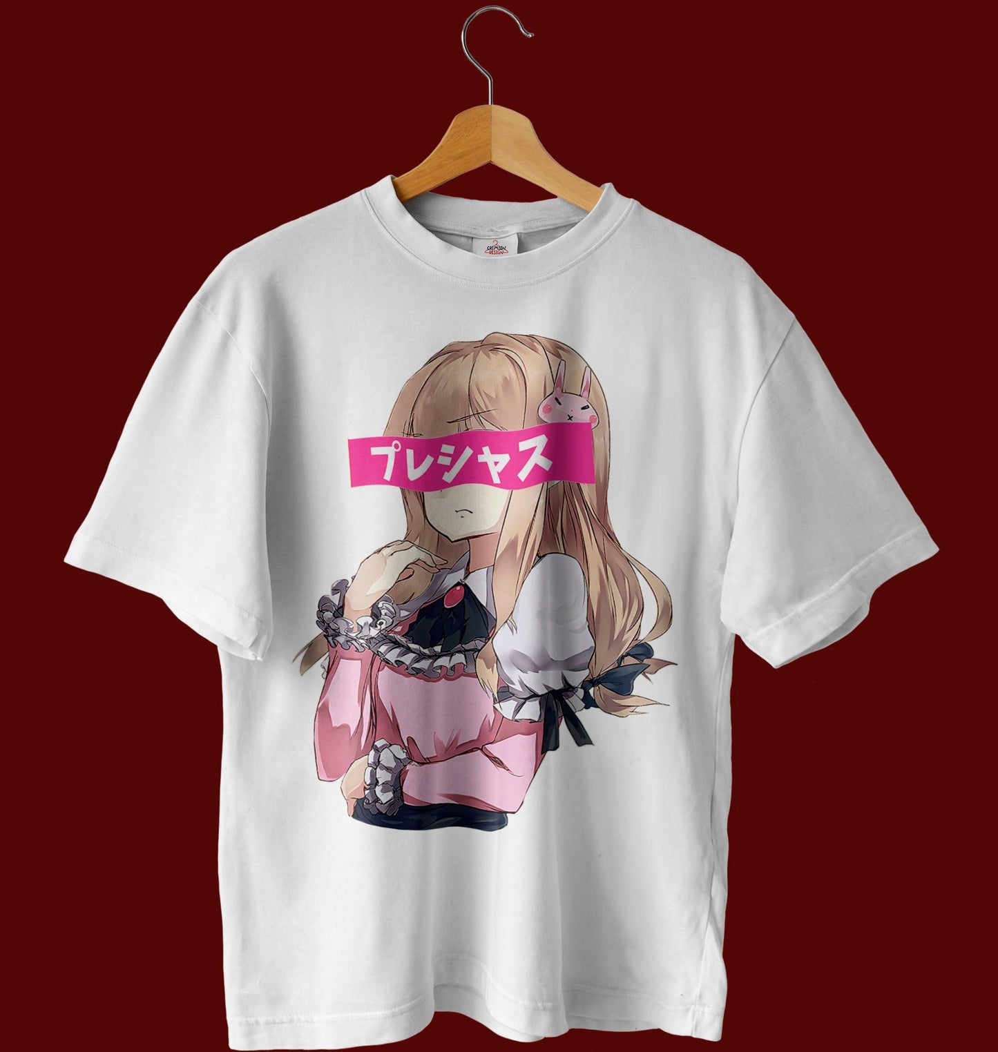 Angry Waifu T-Shirt - Crimson x Design