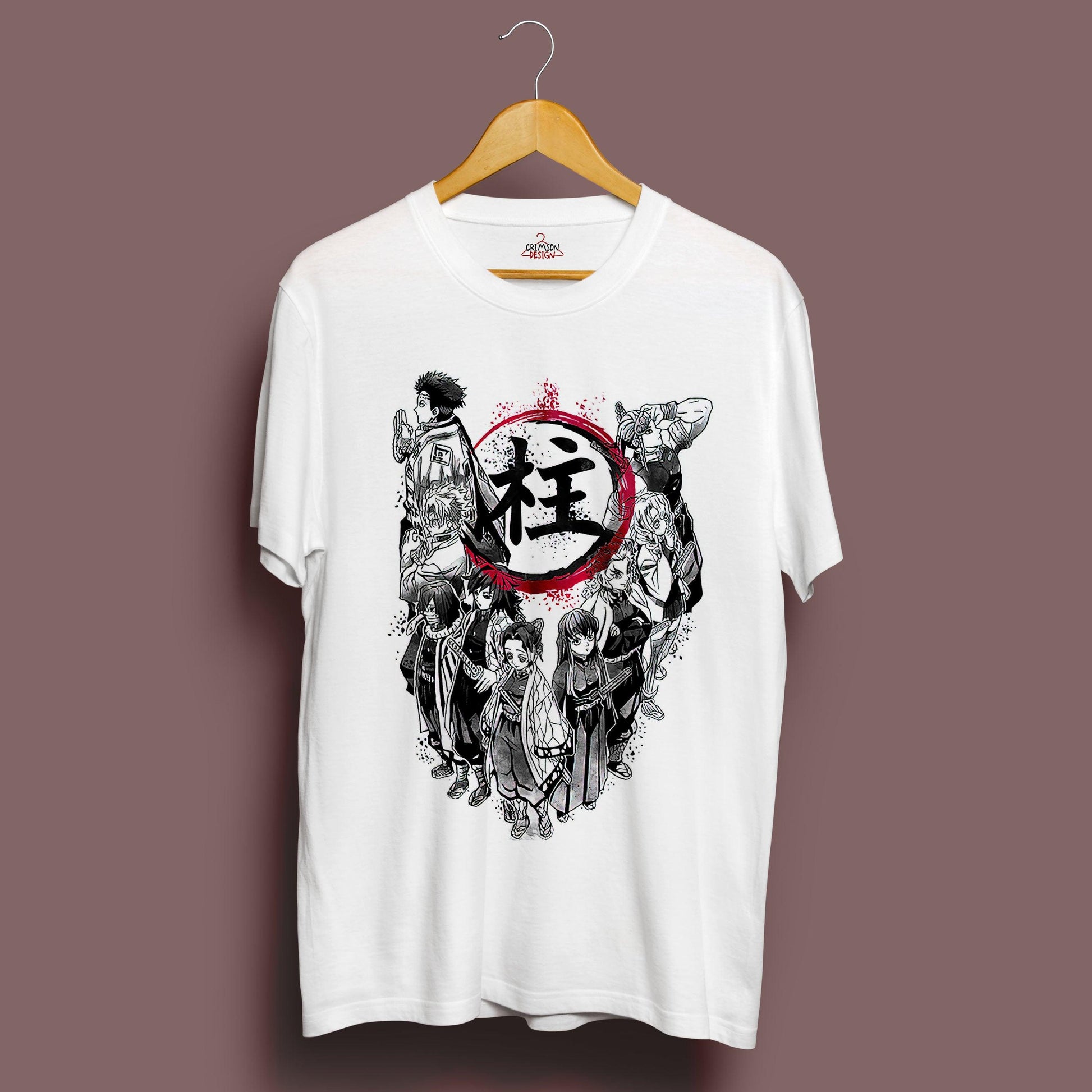 Hashiras T-Shirt - Crimson x Design