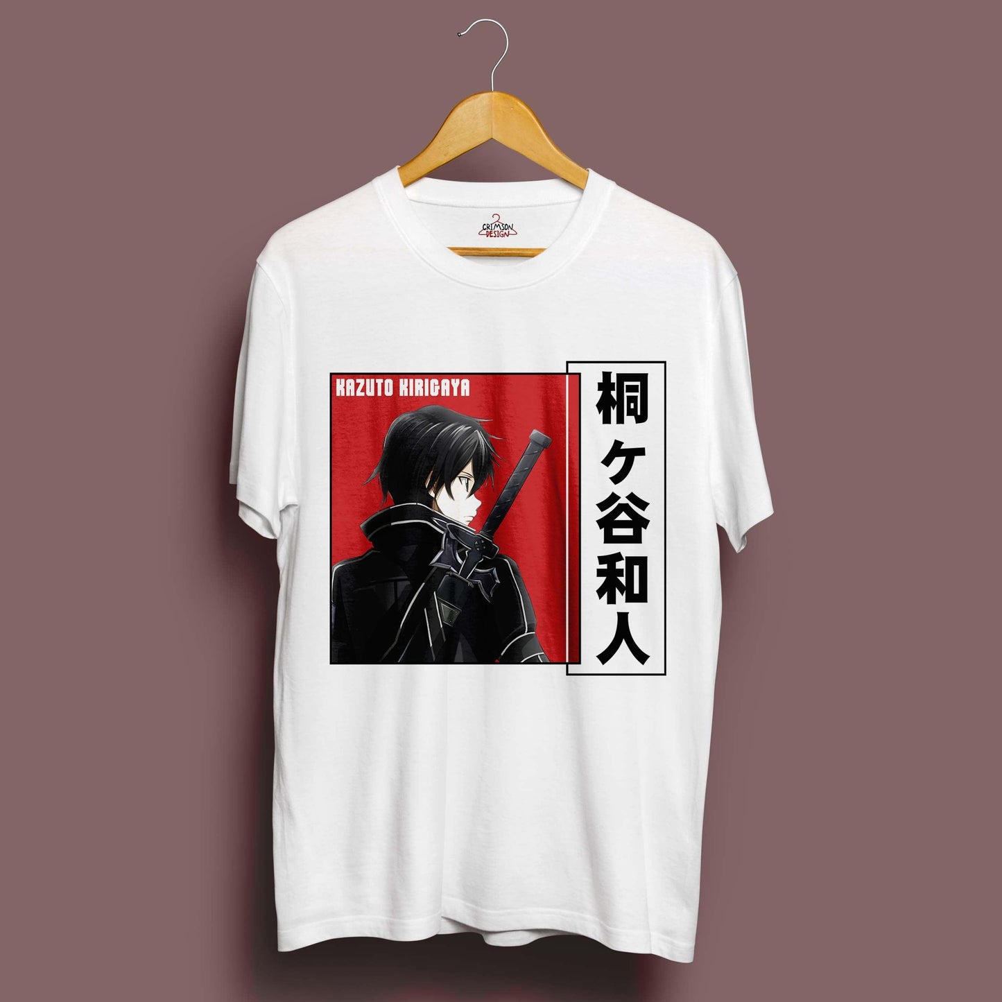 Kirito T-Shirt - Crimson x Design