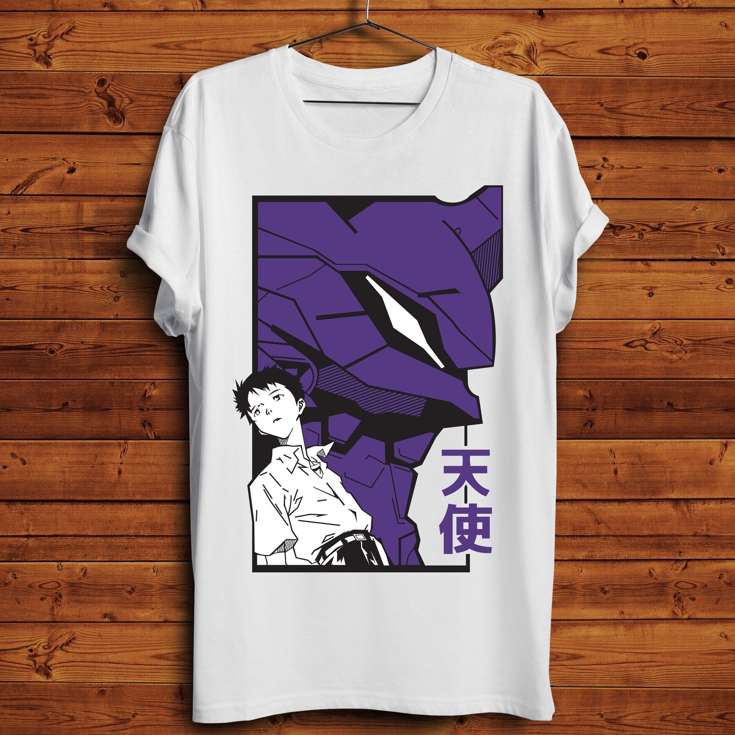 Neon Genesis T-Shirt - Crimson x Design