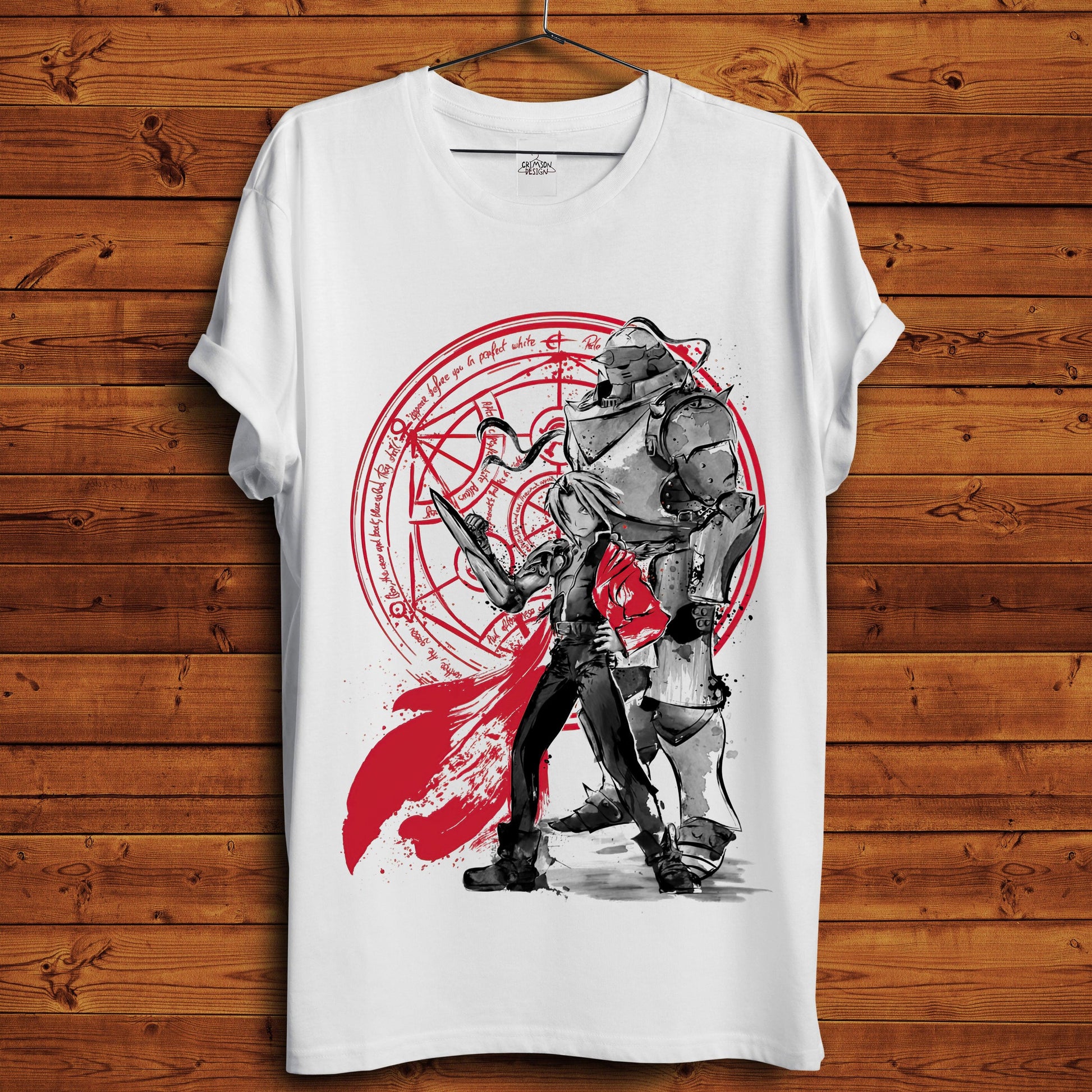 Fullmetal Alchemist T-Shirt - Crimson x Design