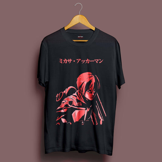 Mikasa T-Shirt - Crimson x Design