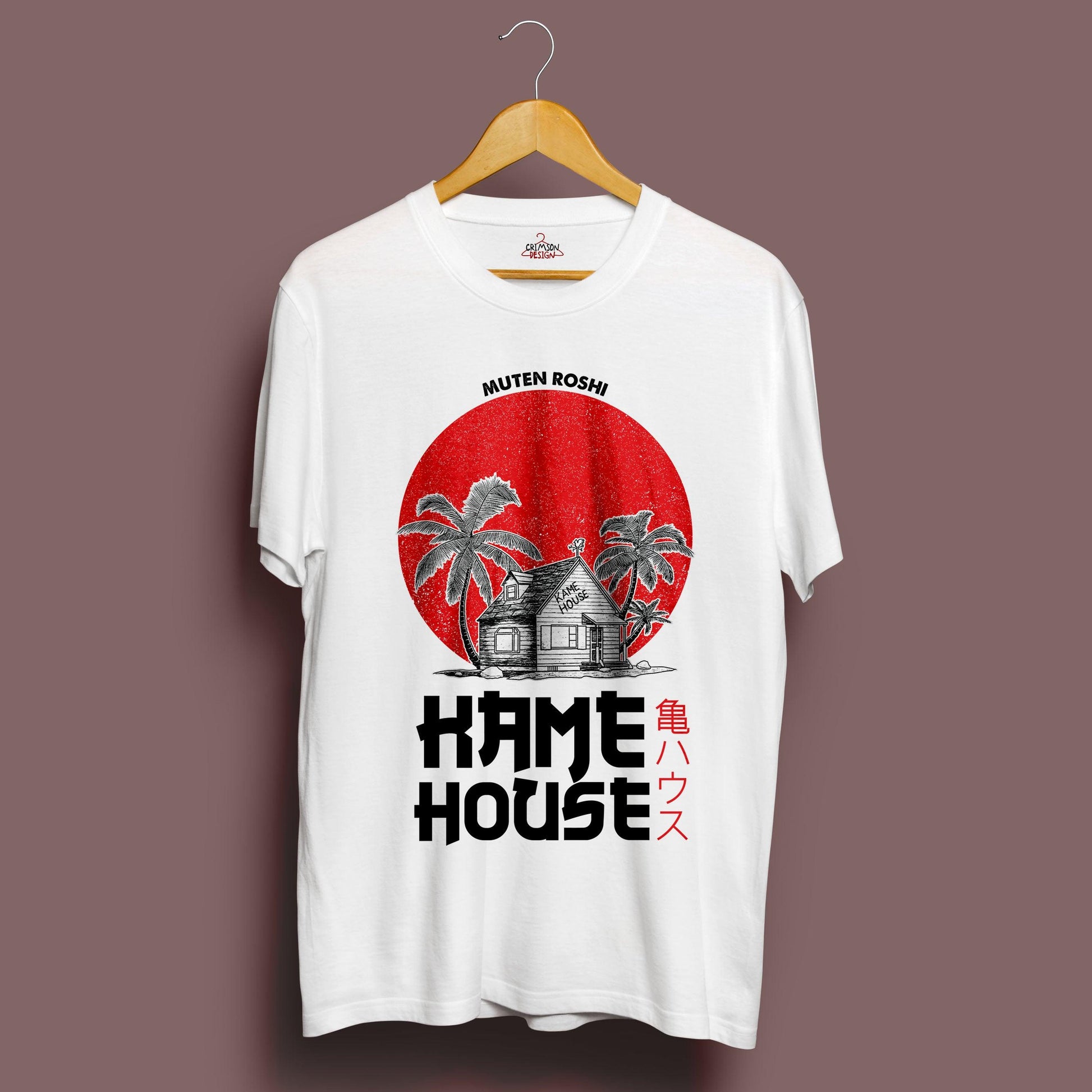 Kame House T-Shirt - Crimson x Design