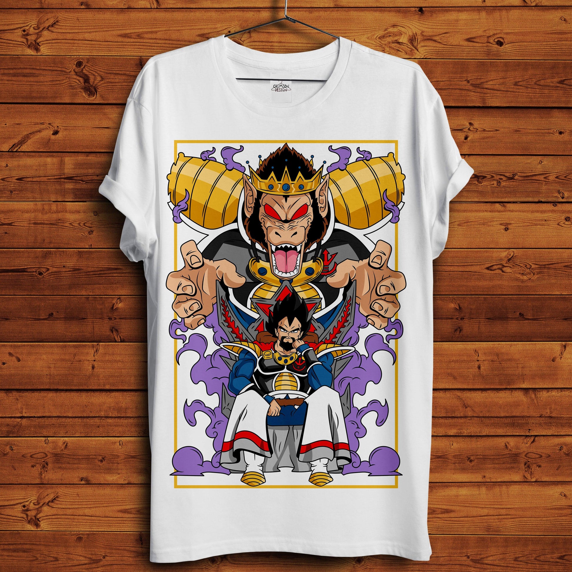 King Vegeta - T-Shirt - Crimson x Design