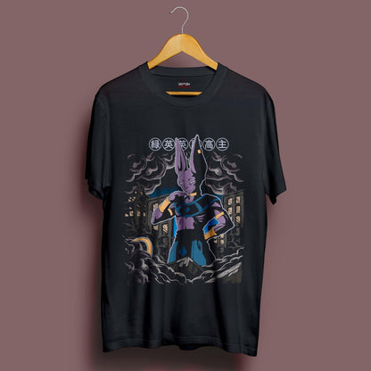 Retro Beerus T-Shirt - Crimson x Design