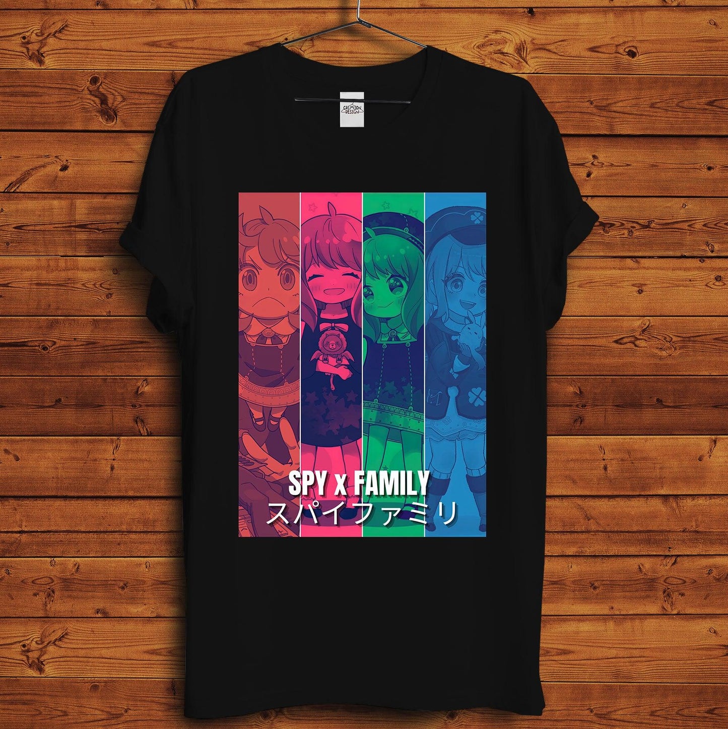 Spy x Family T-Shirt - Crimson x Design