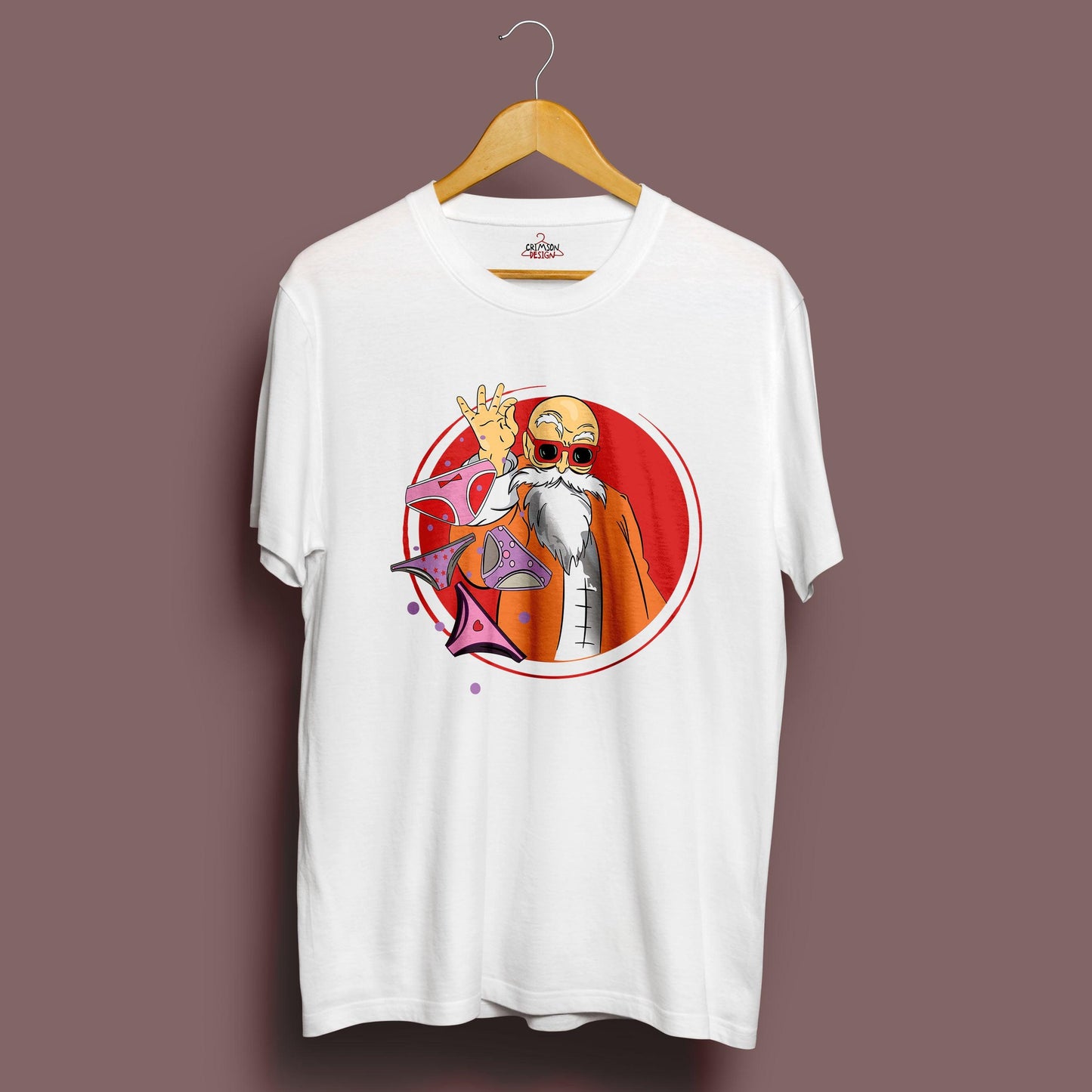 Master Roshi T-Shirt - Crimson x Design