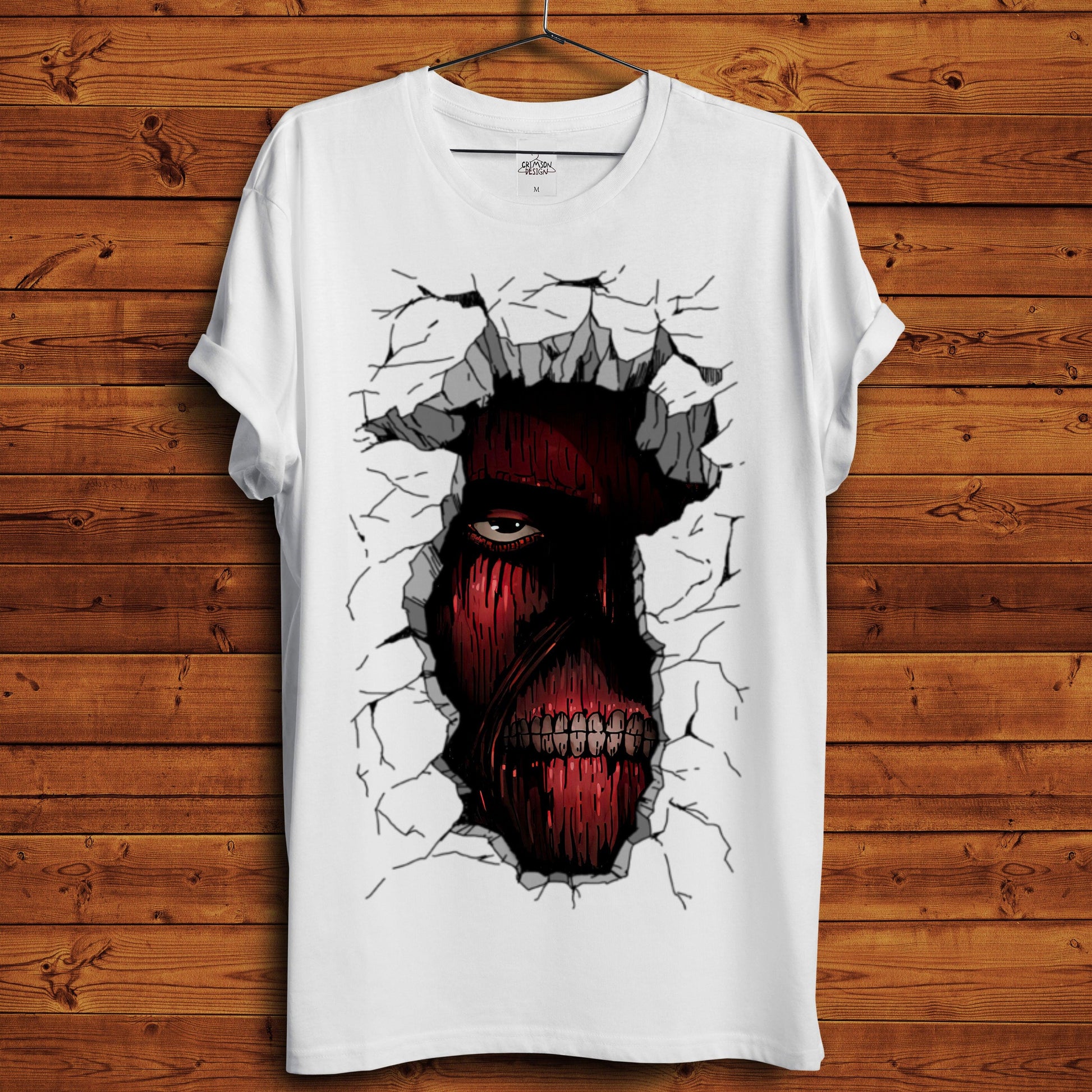 Colossal Titan - T-Shirt - Crimson x Design