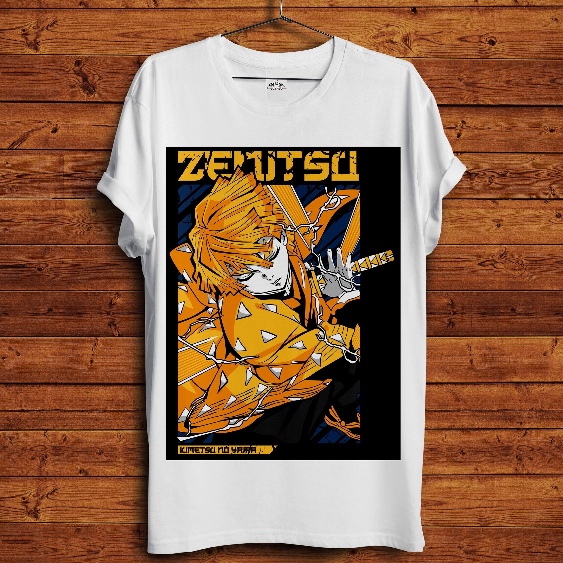 Zenitsu T-Shirt - Crimson x Design