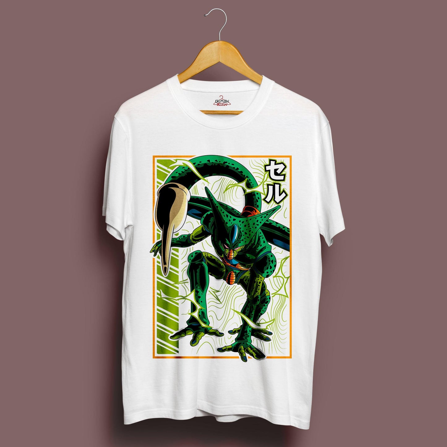 Cell - T-Shirt - Crimson x Design