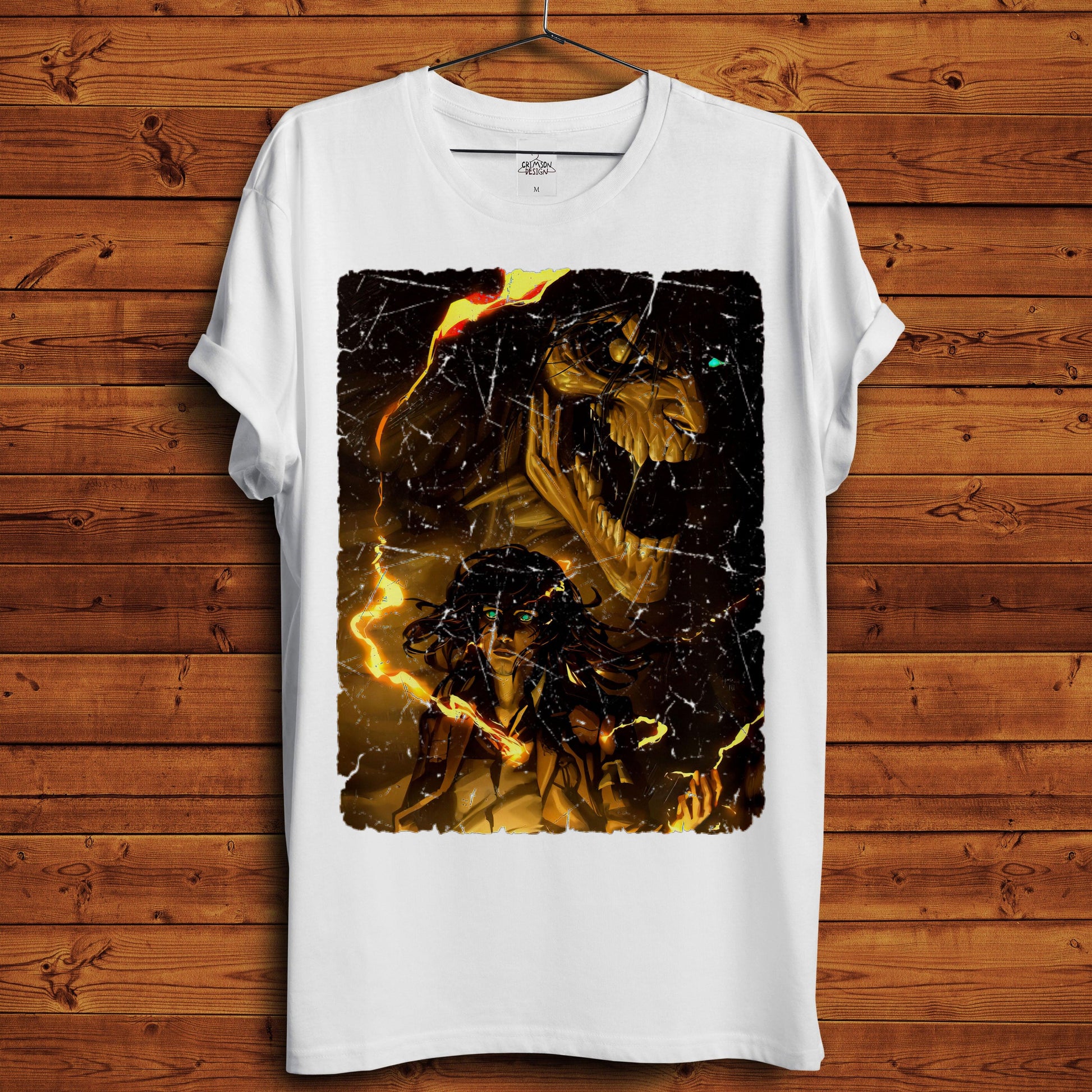 Attack Titan - T-Shirt - Crimson x Design