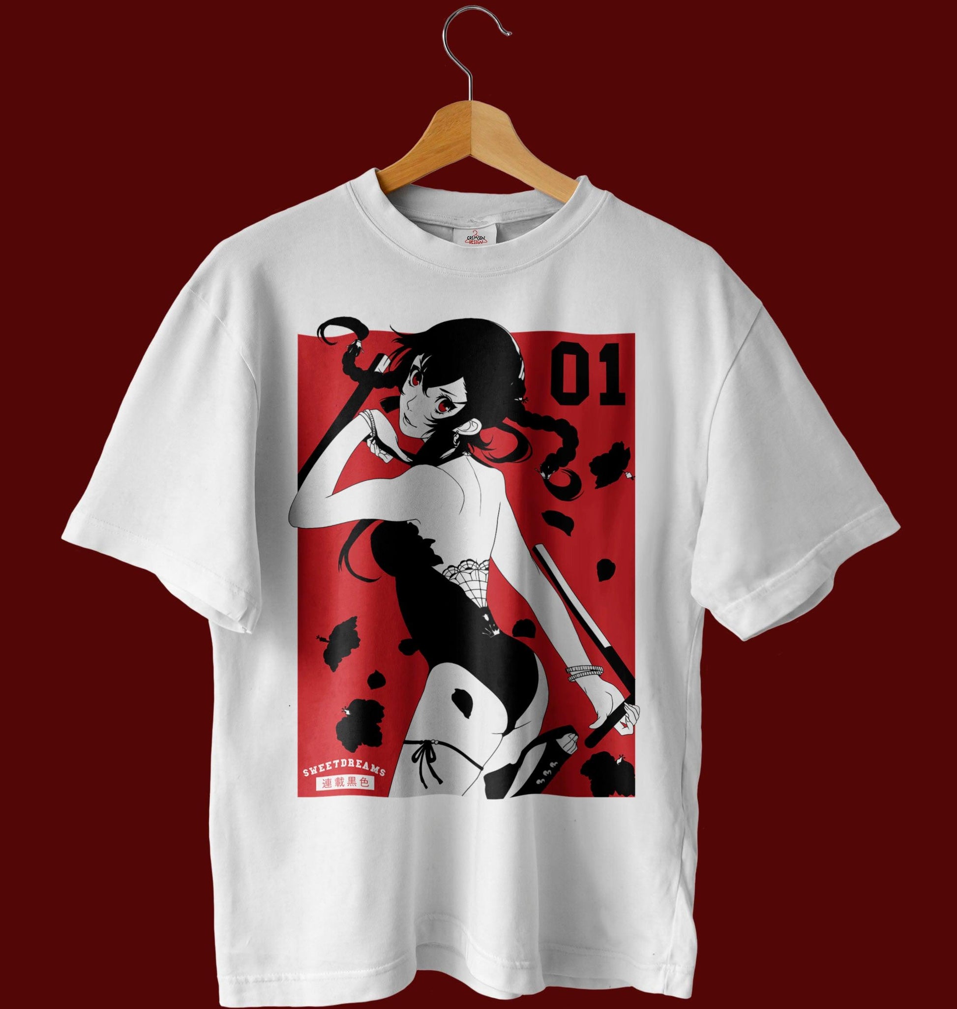 Iconic 01 T-Shirt - Crimson x Design