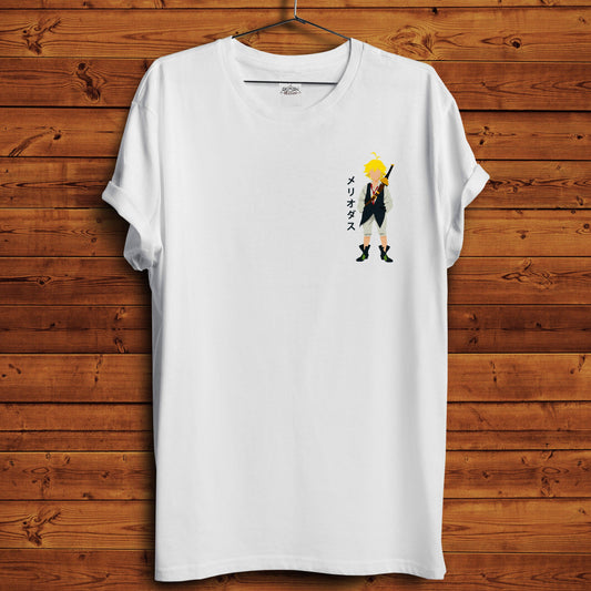 Meliodas Minimalist T-Shirt - Crimson x Design