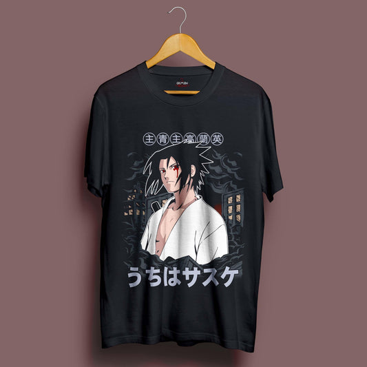 Retro Sasuke T-Shirt - Crimson x Design