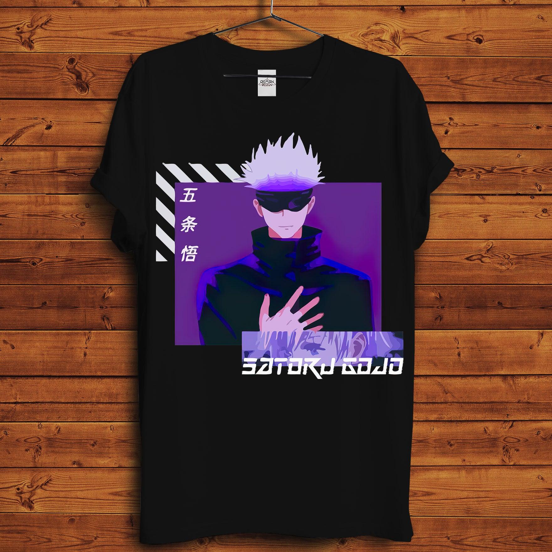 Satoru Gojo - T-Shirt - Crimson x Design