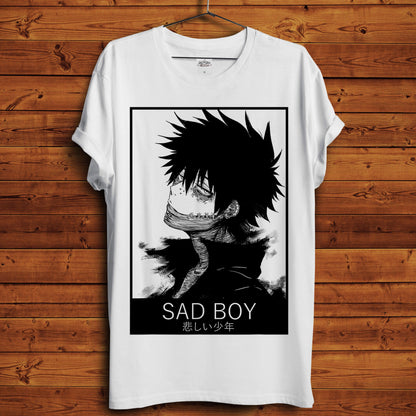 Sad Boy Dabi - T-Shirt - Crimson x Design