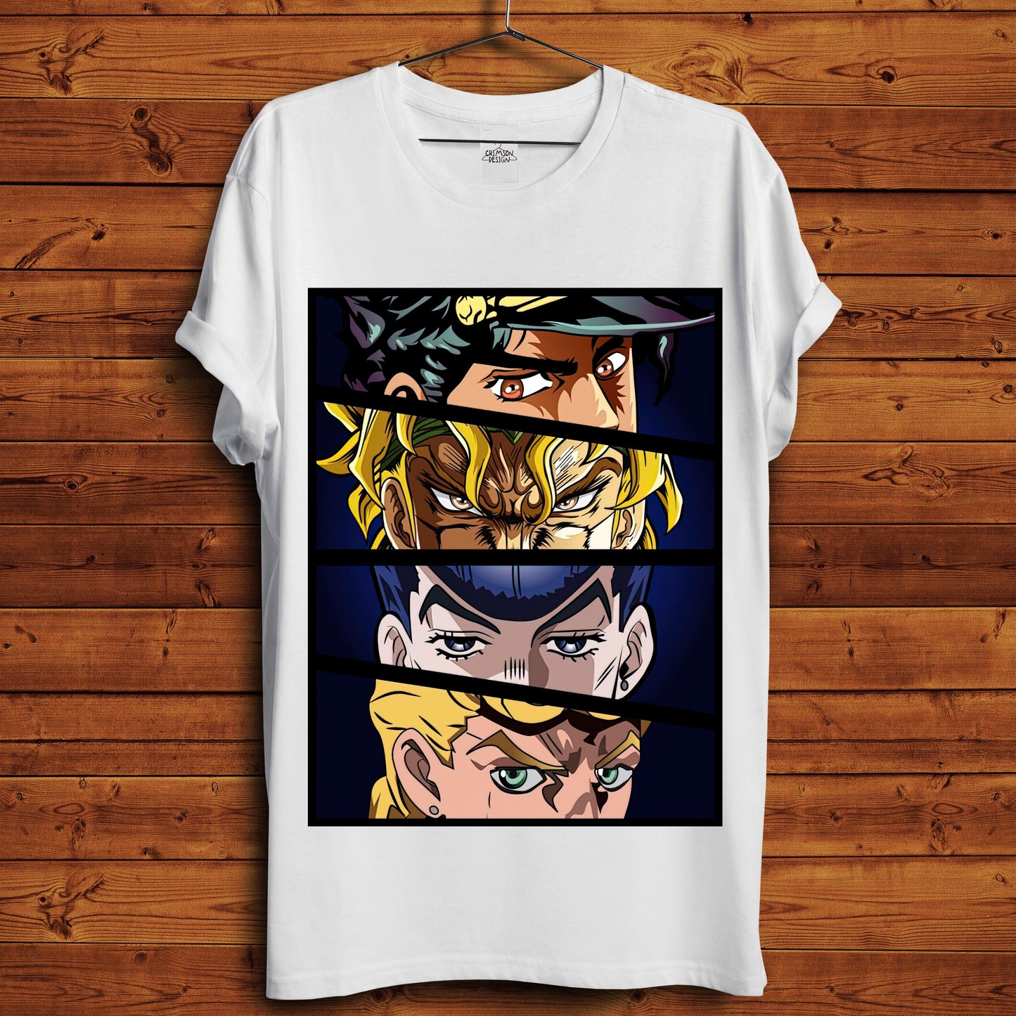 JoJo's Bizarre Adventure T-Shirt - Crimson x Design