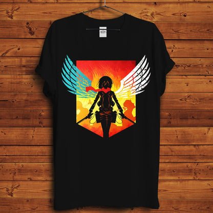 Mikasa T-Shirt - Crimson x Design