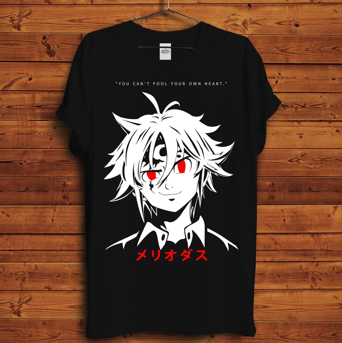 Meliodas T-Shirt - Crimson x Design