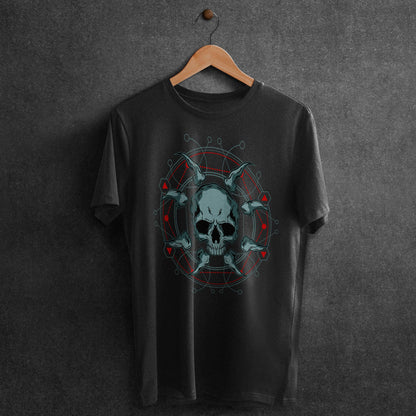 Demon Circle T-Shirt - Crimson x Design