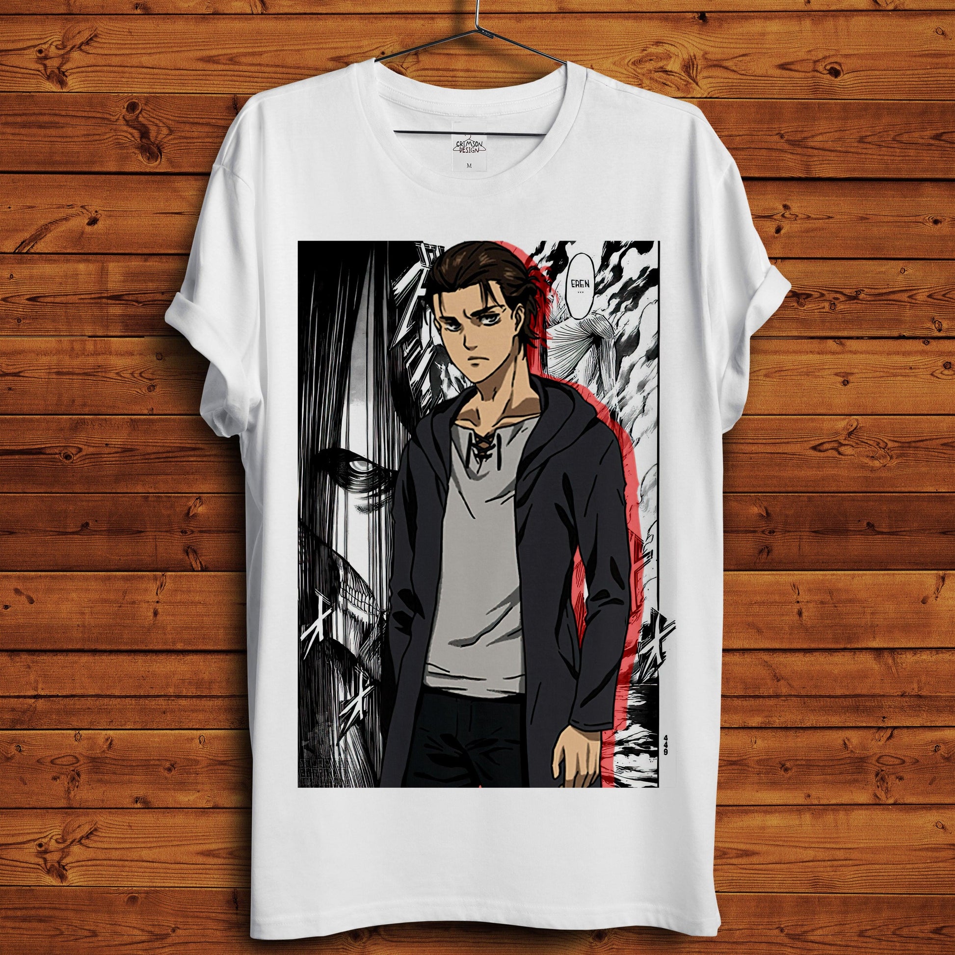 Eren T-Shirt - Crimson x Design