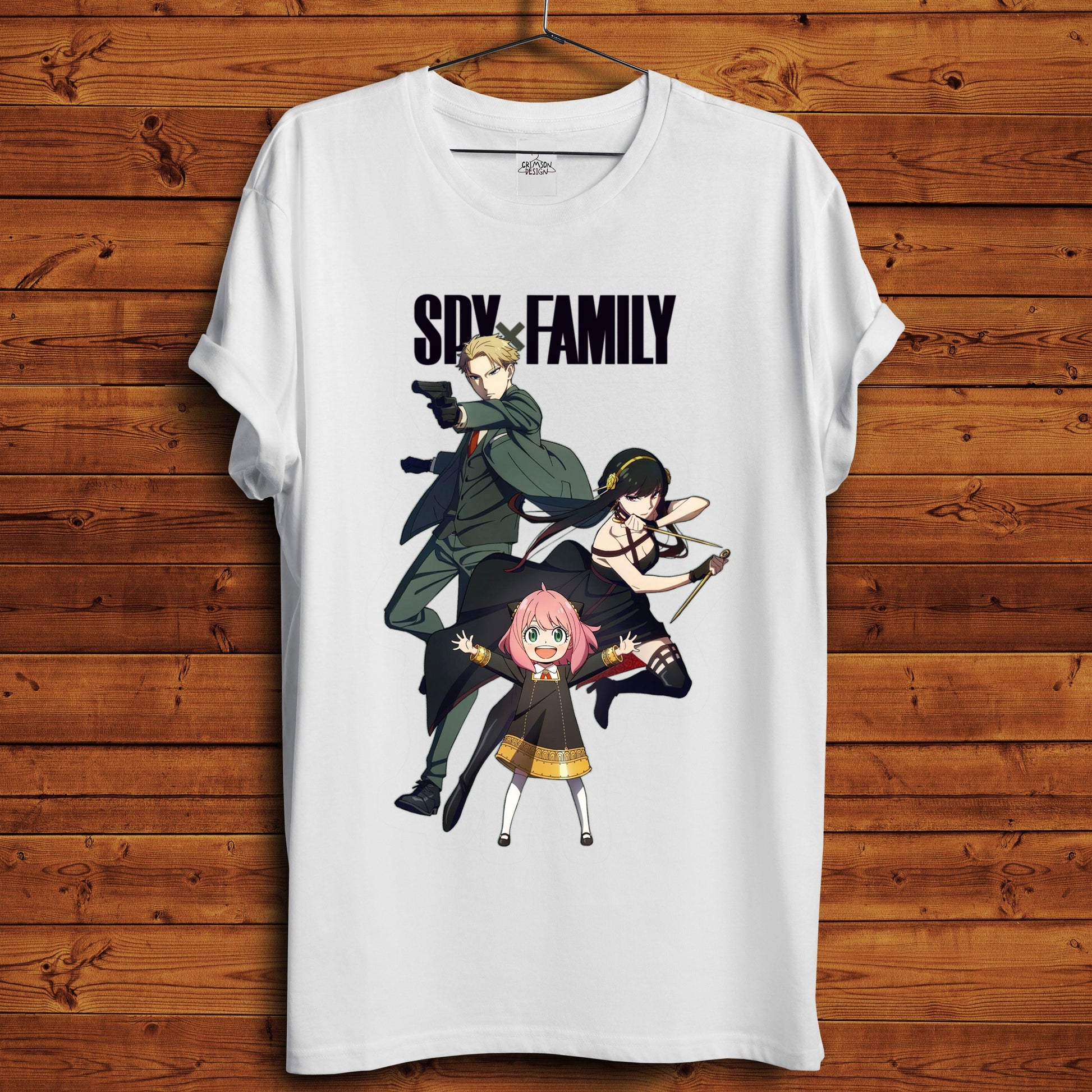 Spy x Family T-Shirt - Crimson x Design