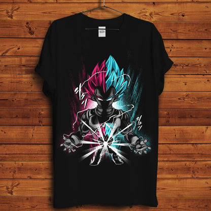 Vegeta T-Shirt - Crimson x Design