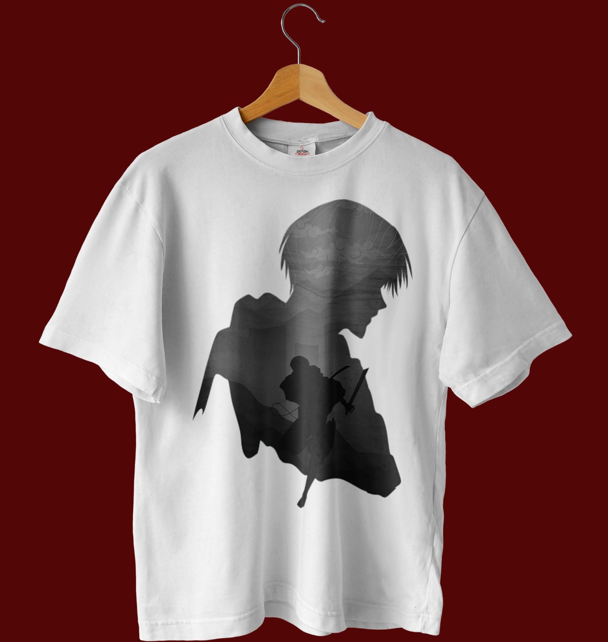 Levi - T-Shirt - Crimson x Design