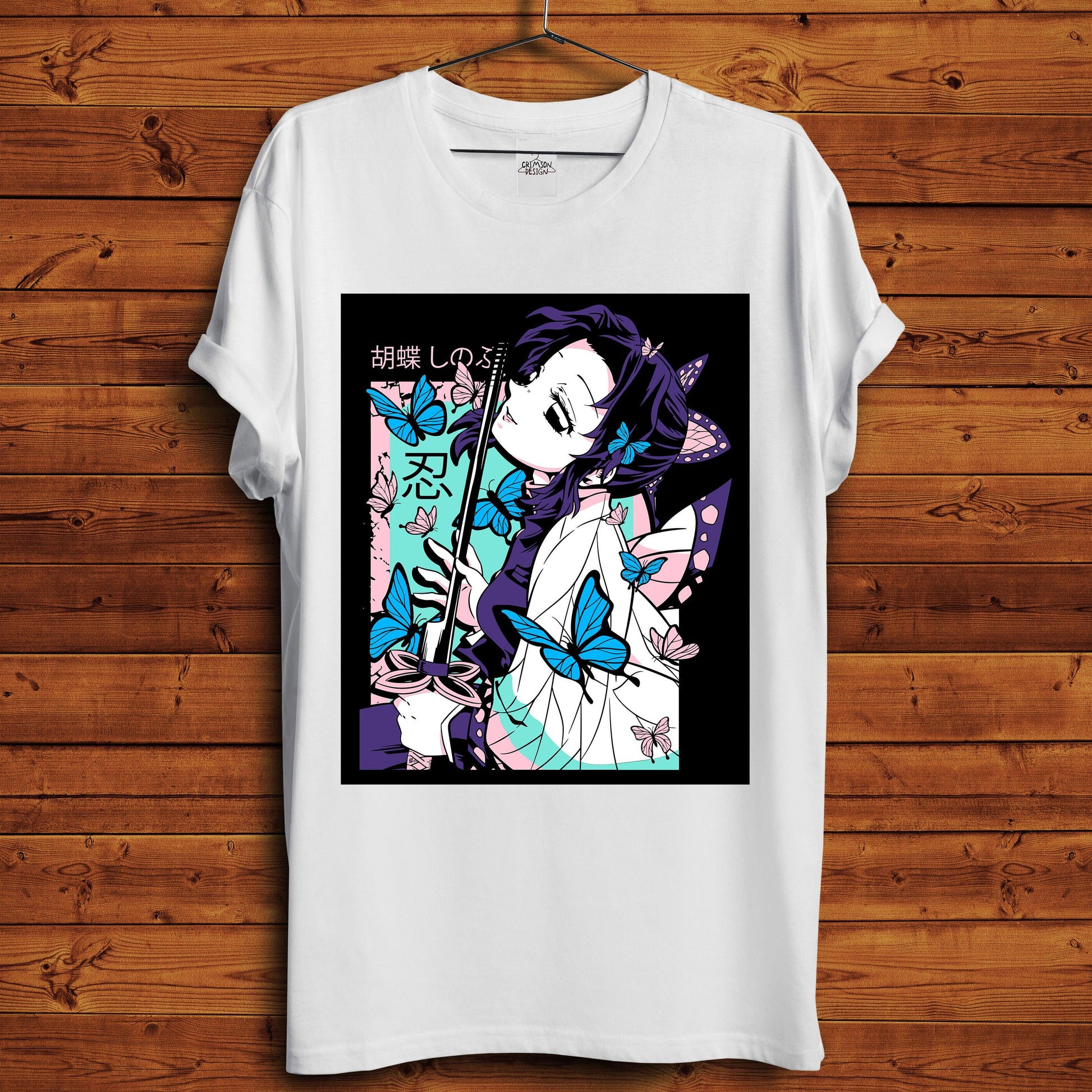 Shinobu T-Shirt - Crimson x Design