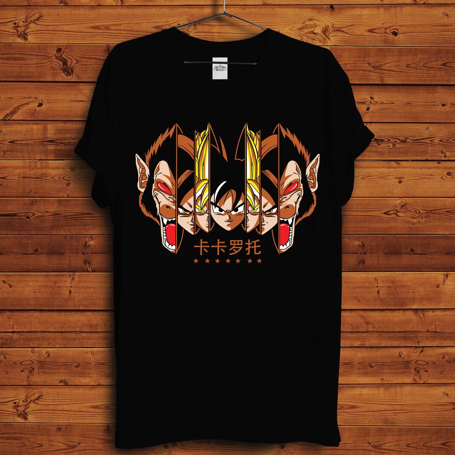 Goku T-Shirt - Crimson x Design