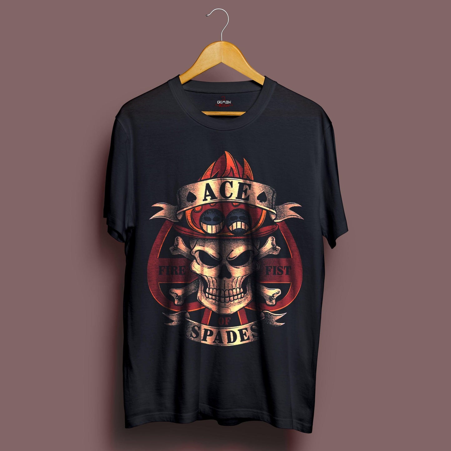 Ace T-Shirt - Crimson x Design