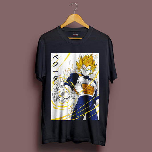 Vegeta T-Shirt - Crimson x Design