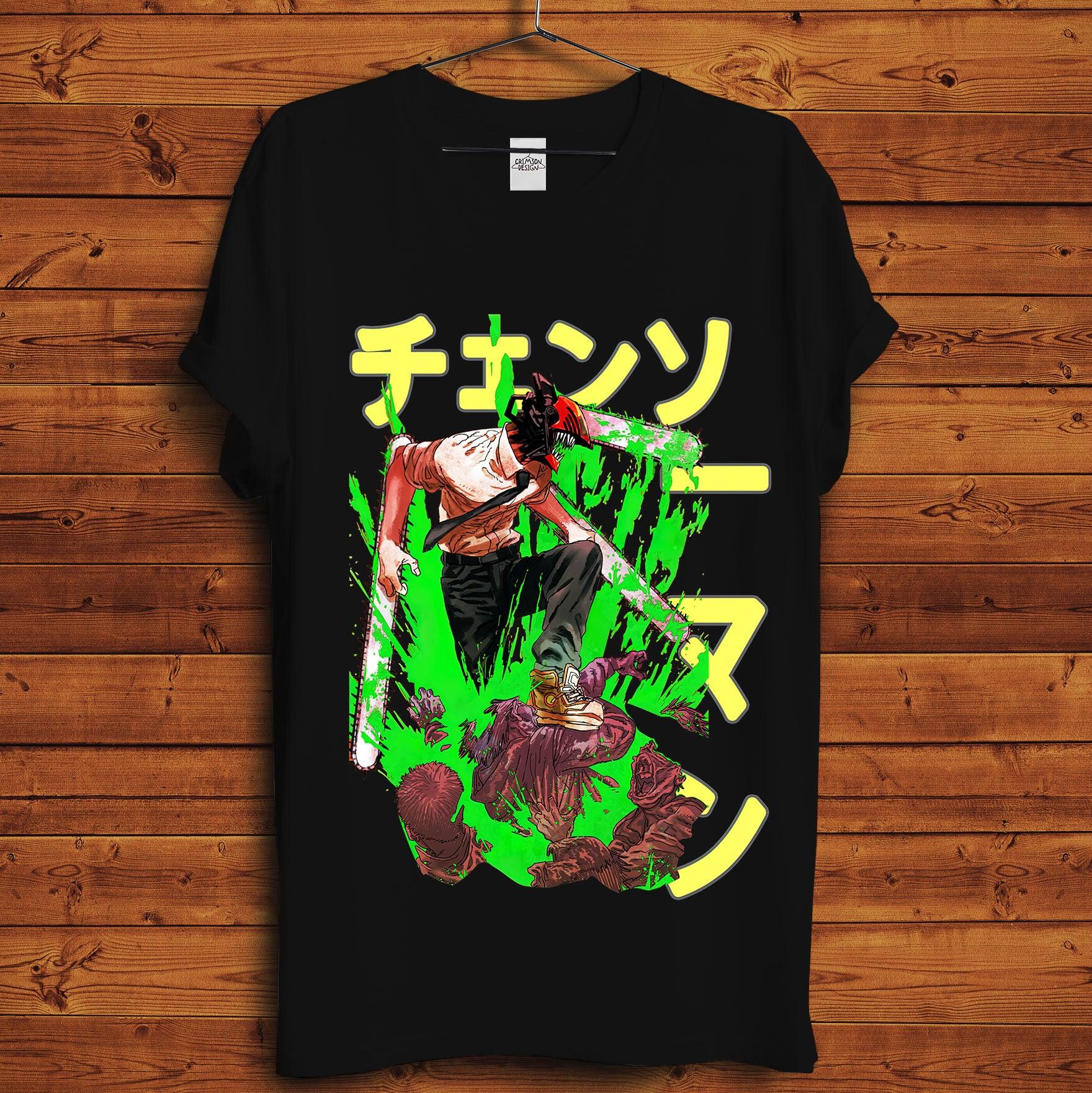 Chainsaw Man T-Shirt - Crimson x Design