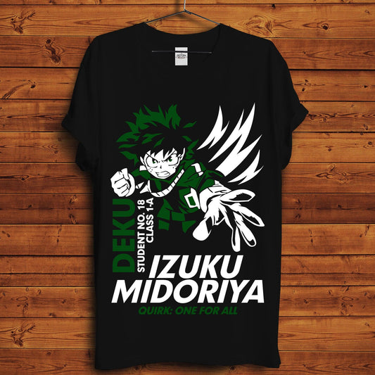 Midoriya T-Shirt - Crimson x Design