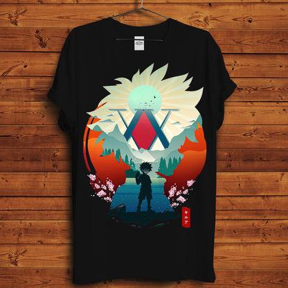 Killua T-Shirt - Crimson x Design