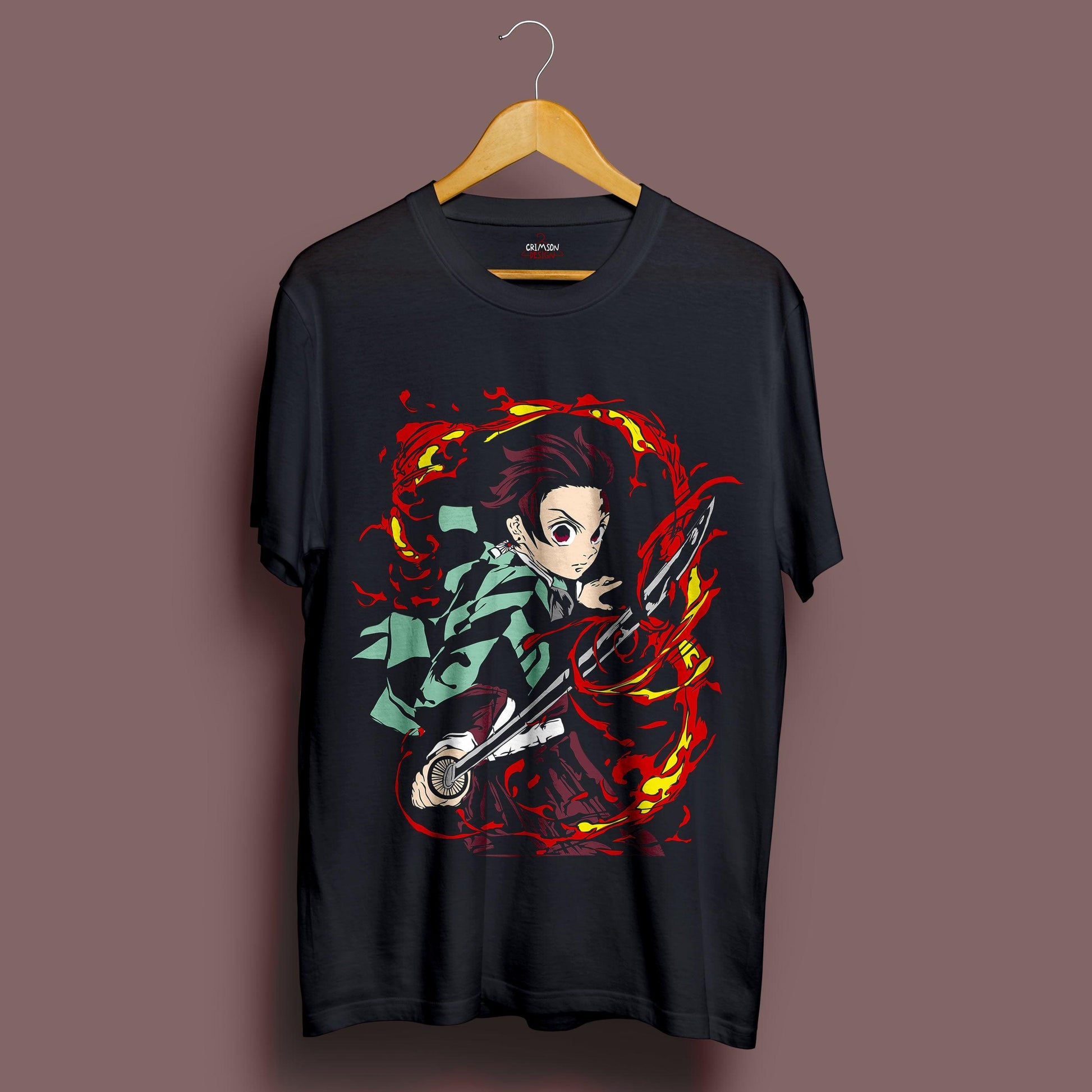 Tanjiro - T-Shirt - Crimson x Design