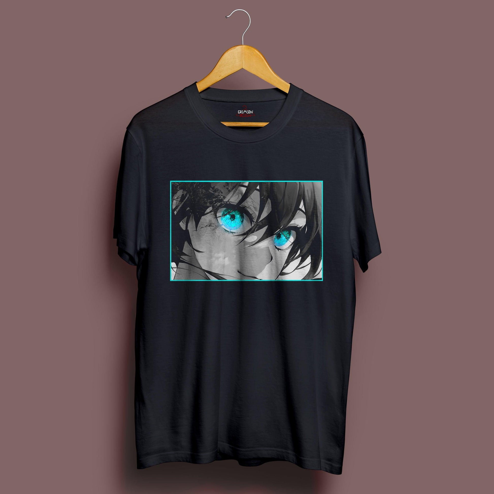 Sapphire Eyes T-Shirt - Crimson x Design