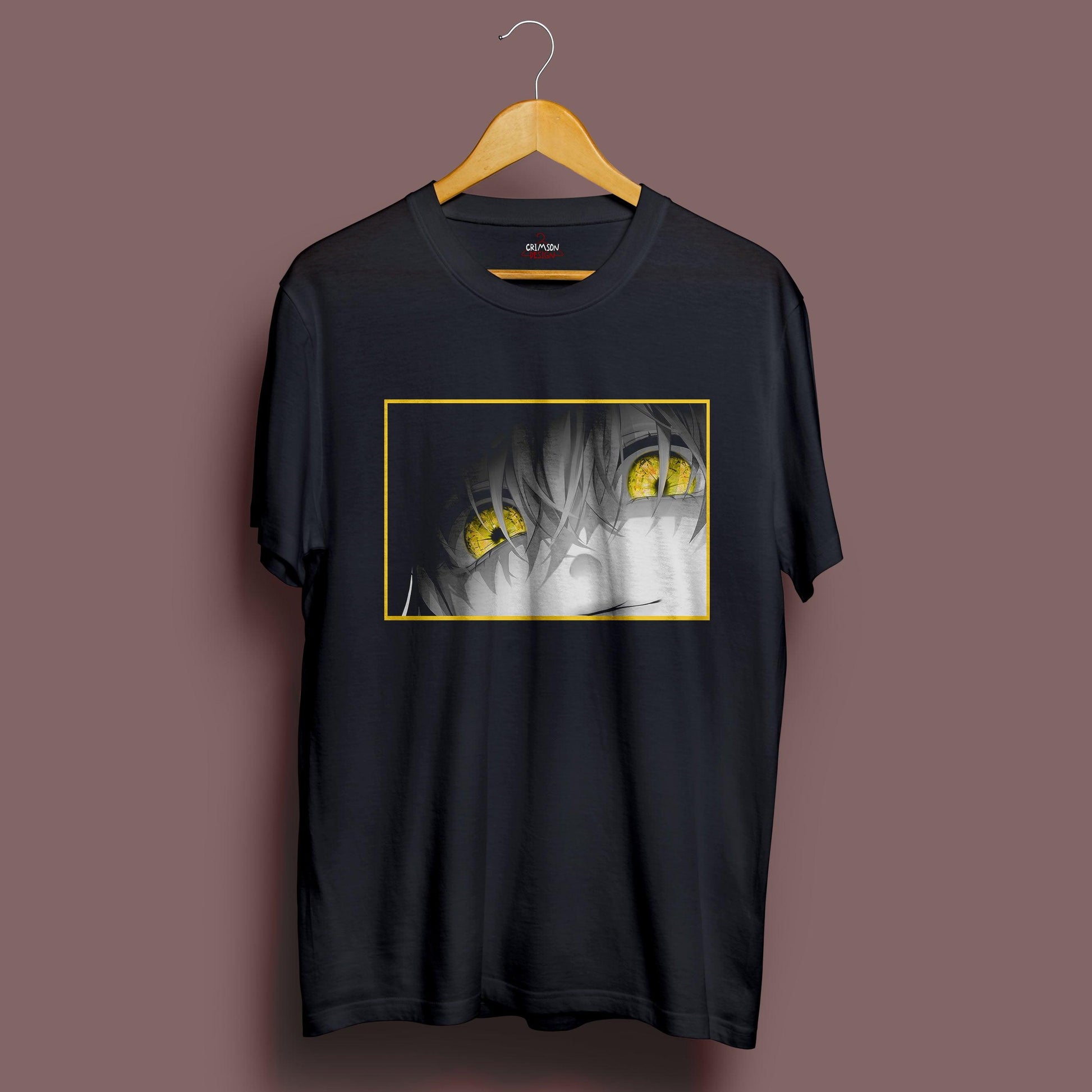 Amber Eyes T-Shirt - Crimson x Design