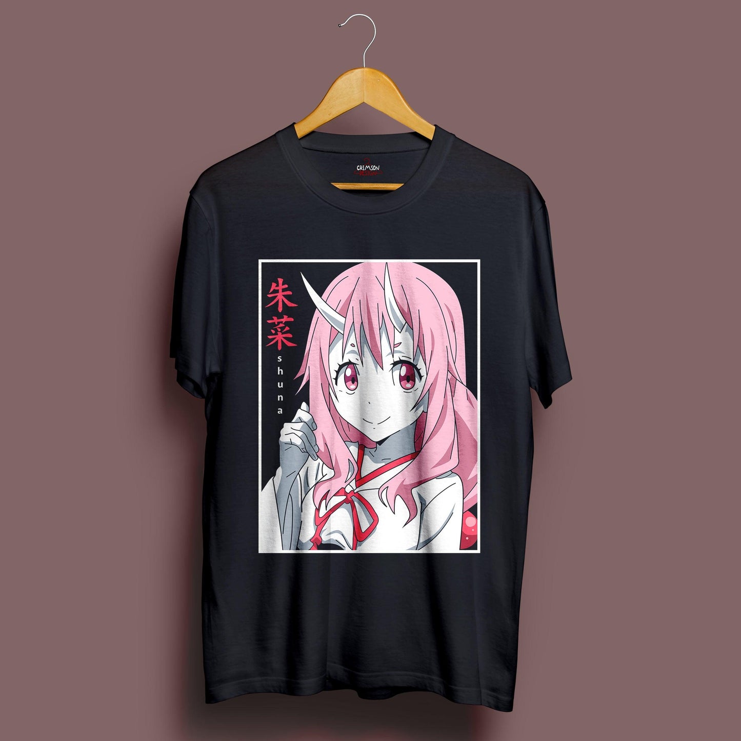 Shuna T-Shirt - Crimson x Design