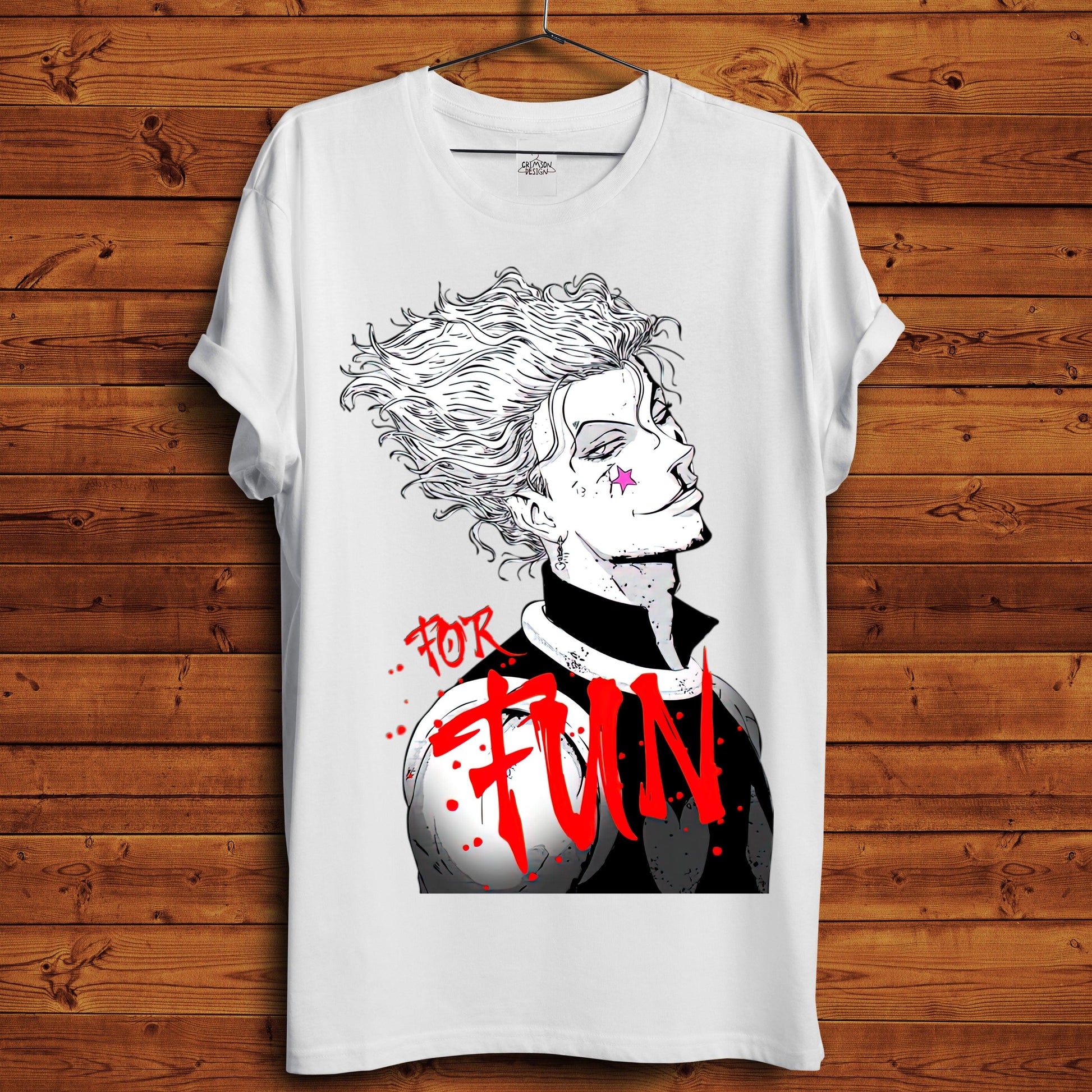 Hisoka T-Shirt - Crimson x Design