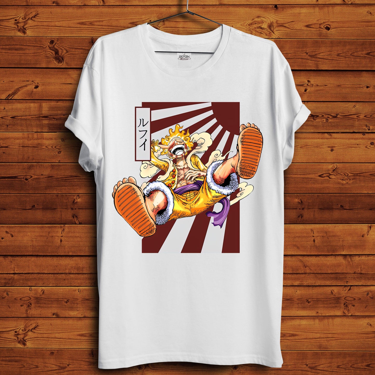 Luffy T-Shirt - Crimson x Design