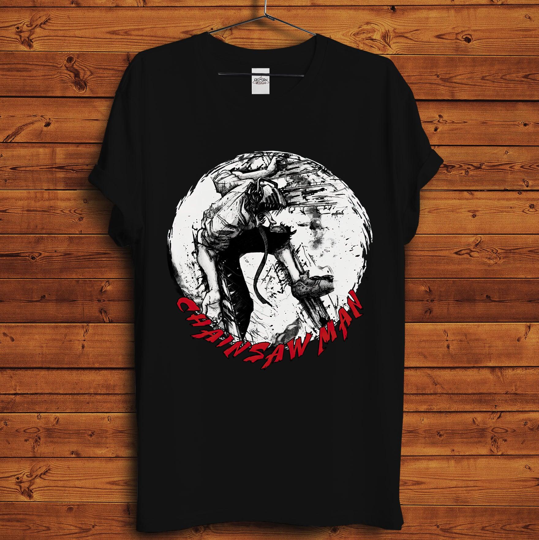 Chainsaw Man T-Shirt - Crimson x Design