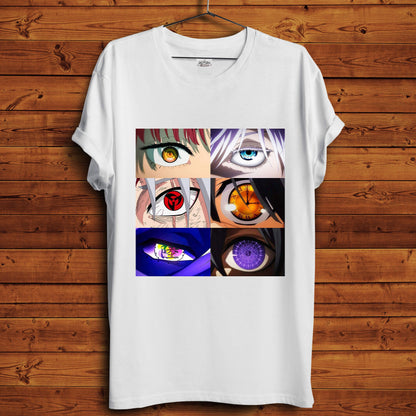 Anime Eyes T-Shirt - Crimson x Design