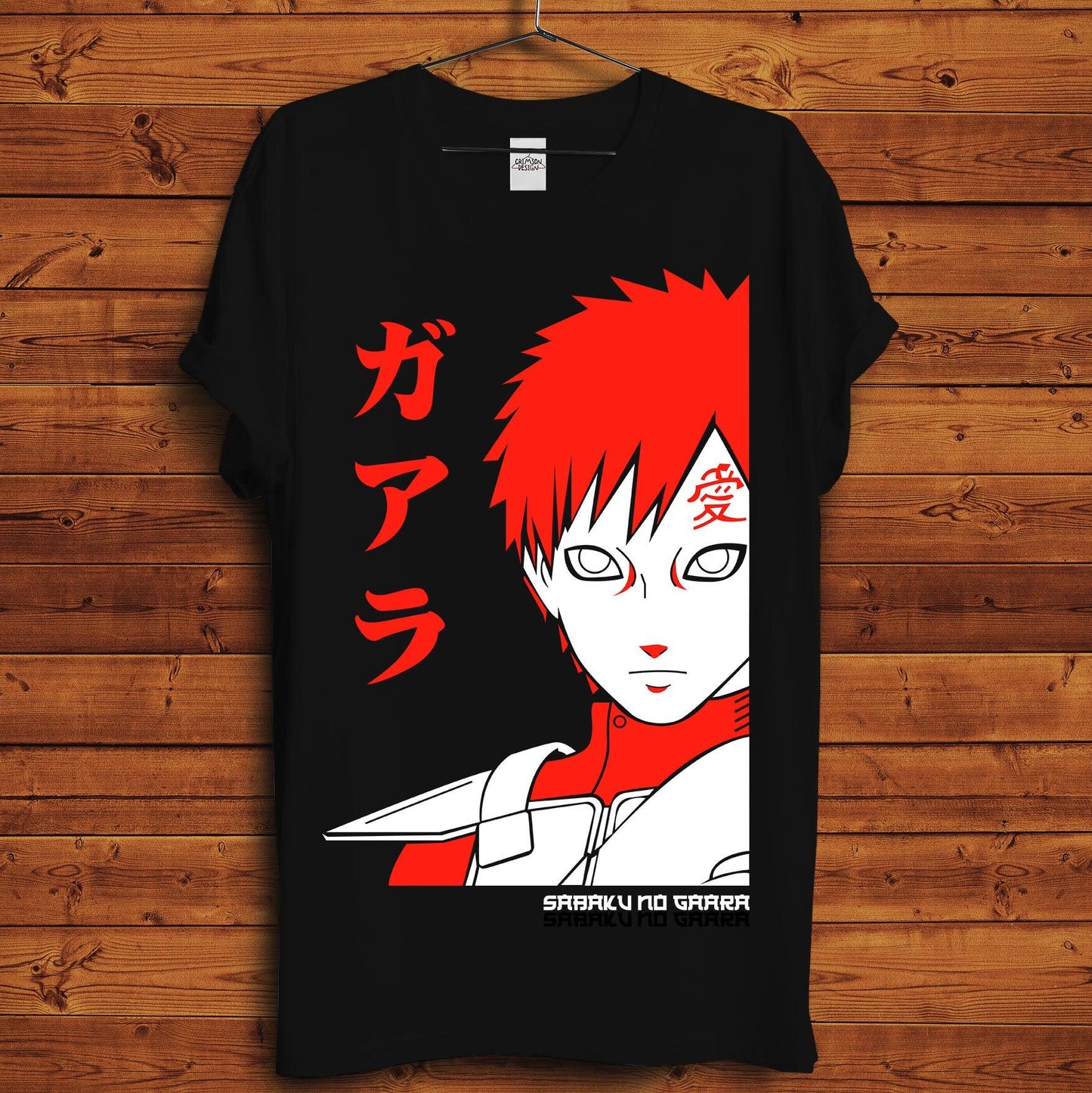 Gaara - T-Shirt - Crimson x Design