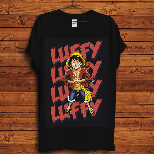 Luffy T-Shirt - Crimson x Design