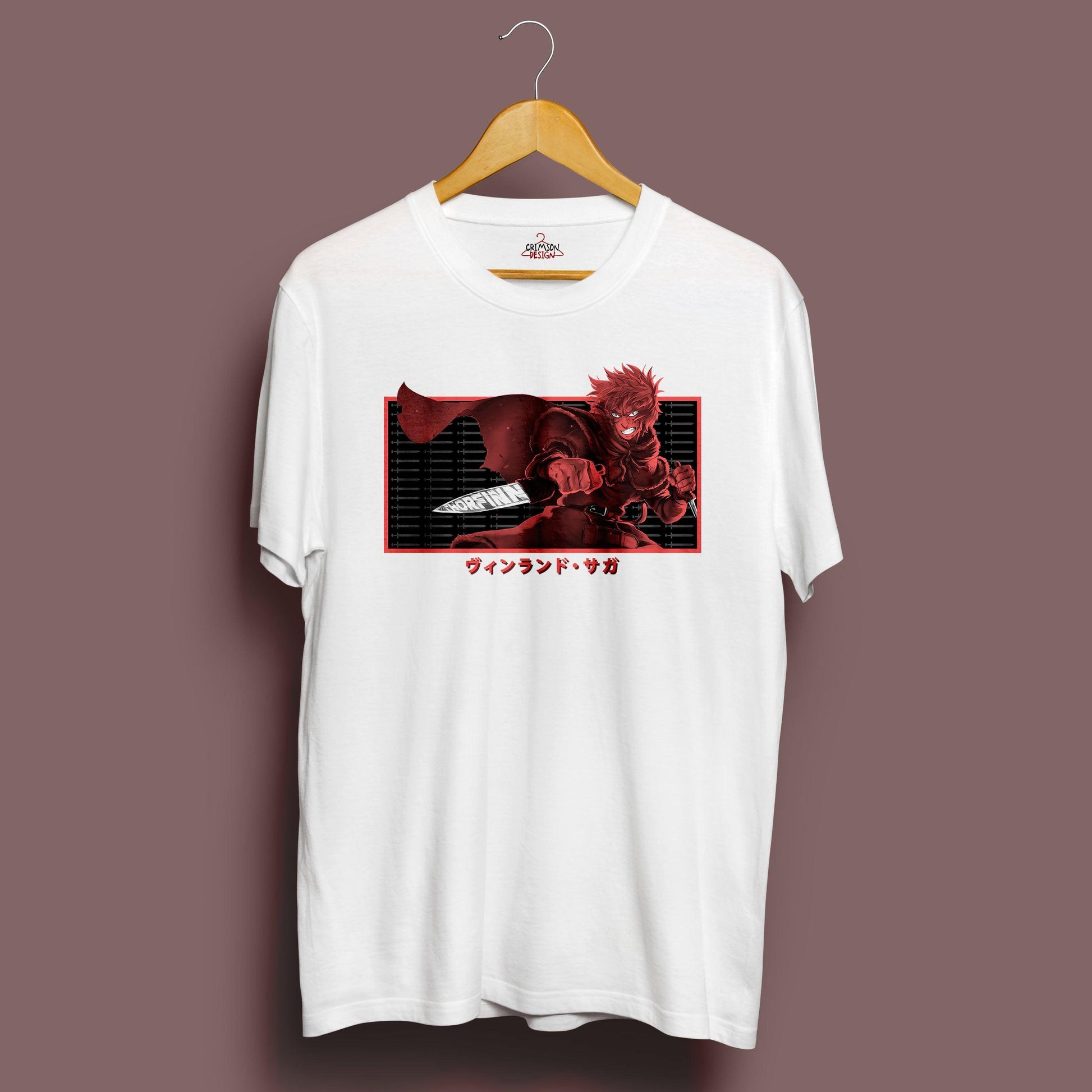 Vinland Saga T-Shirt - Crimson x Design