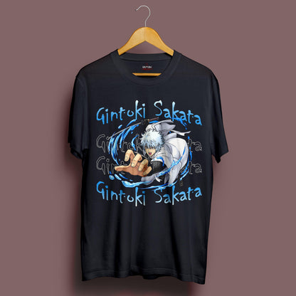 Gintoki Sakata T-Shirt - Crimson x Design