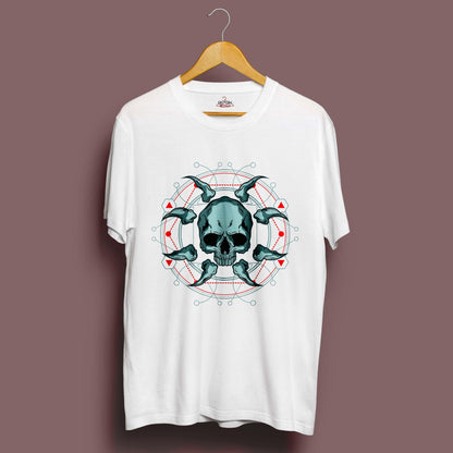 Demon Circle T-Shirt - Crimson x Design