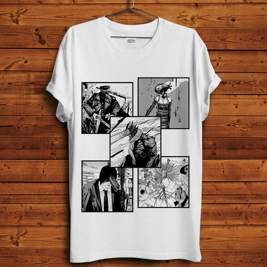 Chainsaw Man T-Shirt - Crimson x Design