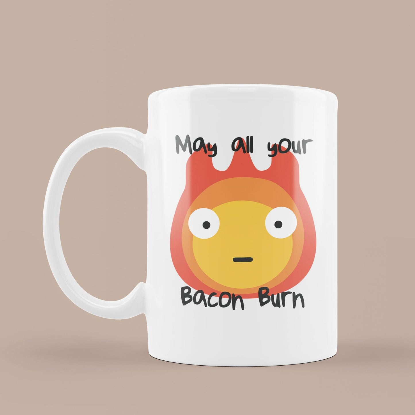 Calcifer Mug - Crimson x Design